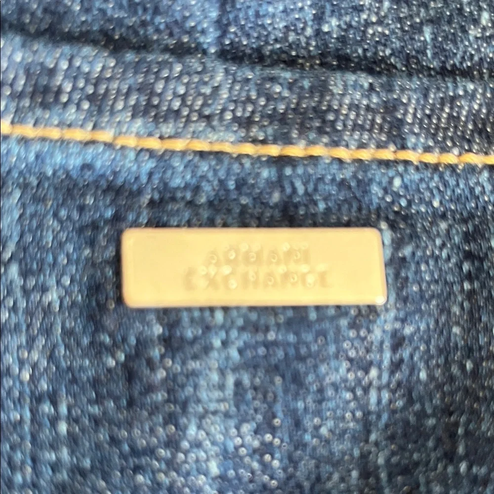 Armani Exchange Dark Blue Jean Shorts Men’s Size 31 NWT New Designer Denim AX
